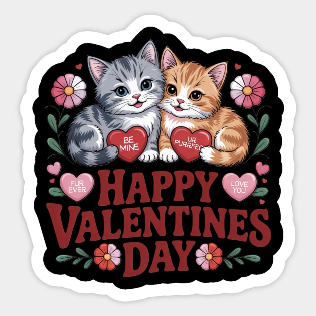 Happy Valentines Day - For Cat Lovers Sticker by Pete the Cat Guy